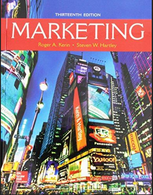 Marketing by Kernin and Hartley - 13th edition