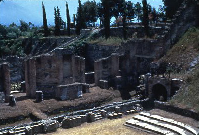 Pompeii atrium house of the silver wedding