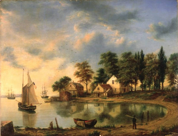 Gowandus Bay in New York in 1851