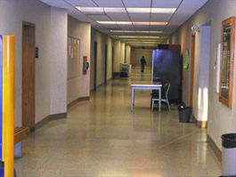 First floor Kent Hall before renovation