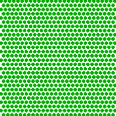 Notice the presence of white