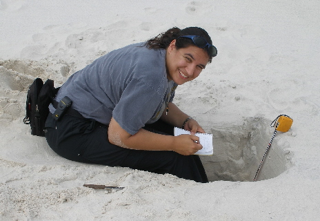 Monette describing Katrina sediment at Gulf Islands NS