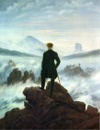 C. D. Friedrich. The Wanderer above the Mist.  1818