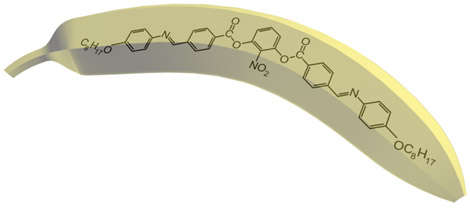 banana like molecule, bent core