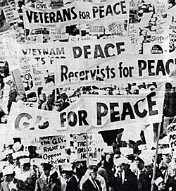 Vietnam War protest by U.S. veterans; also known as GIs for Peace.