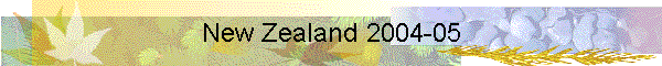 New Zealand 2004-05