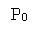 Text Box: P0
