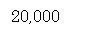 Text Box: 20,000