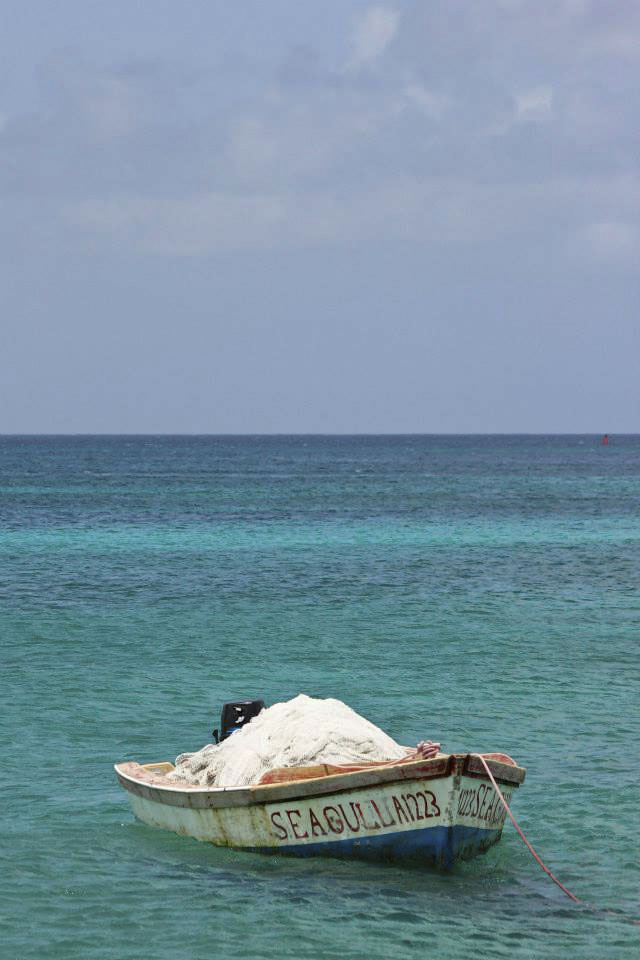 Rowboat in Aruba