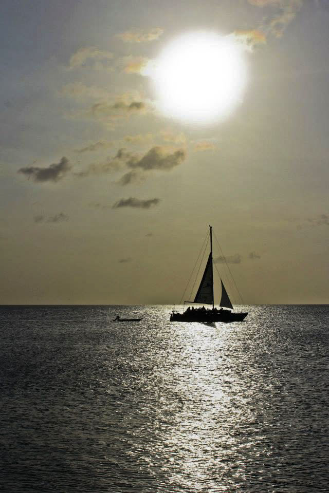 Sailboat in Aruba