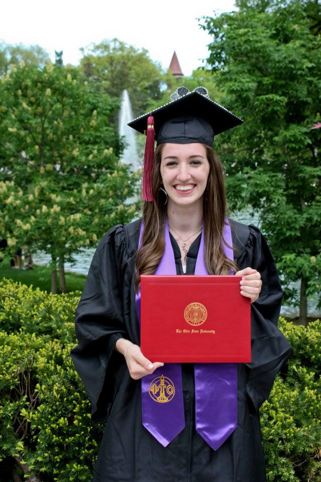 Ohio State Grad, Mirror Lake, Columbus, Ohio