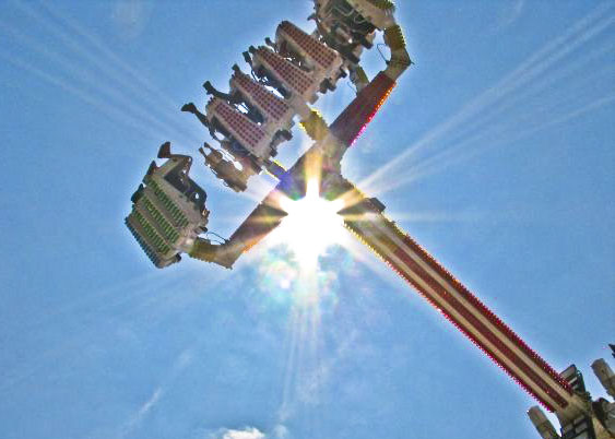 Ride at the Ohio State Fair, Columbus, Ohio