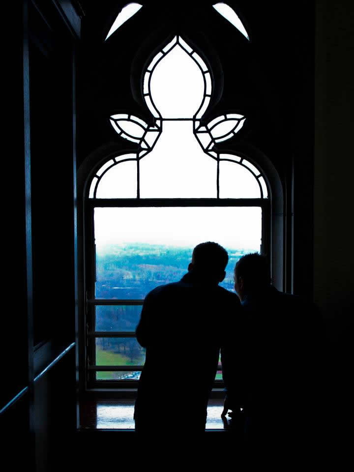 Brothers, Cathedral of Learning, Pittsburgh, Pennsylvania