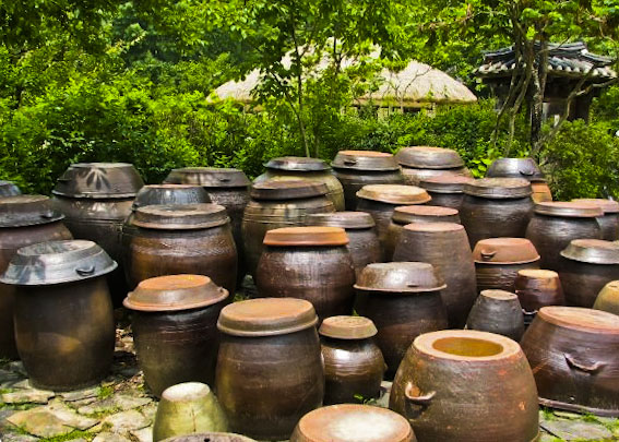 Kimchi Pots, Suwon, S. Korea