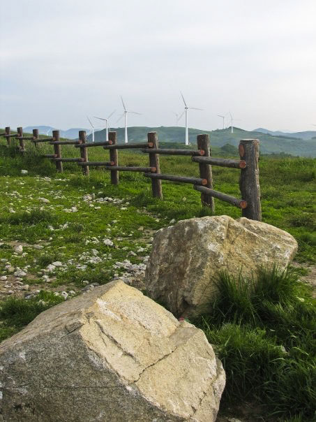 Korean Windmills, Gangwon, S. Korea