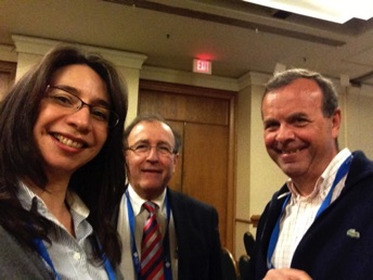 With good friends: Daniel Guillon and José Luis Serrano, ACS 2013