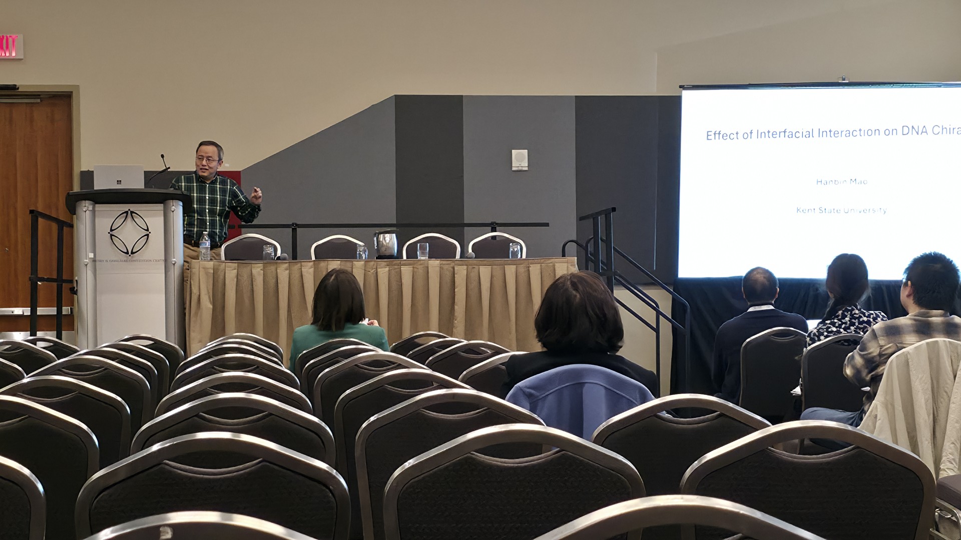 Dr. Mao gave a keynote talk