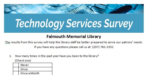 Print Survey