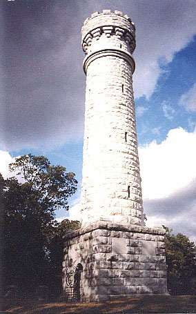 Wilder Monument, Chickamauga Battlefield.