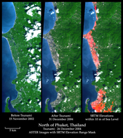 Image of area north of Phuket Thailand