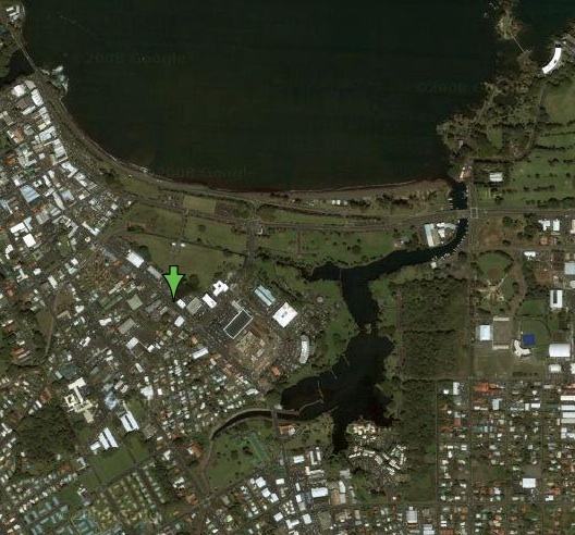 parks near downtown Hilo Hawaii created after the 1946 and 1960 tstunamis