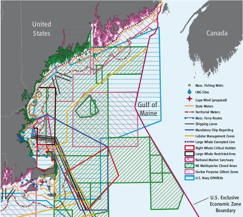 overlaping jursidictions in the gulf of maine