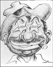 Brooklyn Dodgers Bum cartoon