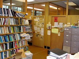 Riccio-Hirschman suite in Kent Hall before the renovation